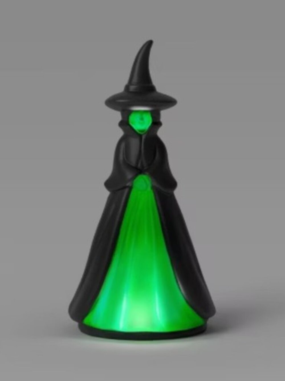 New Medium Lit Plastic Witch Figurine - Hyde and EEK! Boutique Black